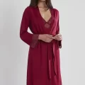 Penye Şık Gelin Çeyiz Seti - Bordo