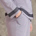 Penye Biyeli Şık Kadın Pijama Takımı