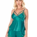 Zümrüt Şık Babydoll Şort Takımı