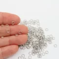 Rodyum Kap. 4mm Halka 10gr