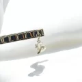 Sallantılı Beyaz Hilal Detaylı İtalyan Charm