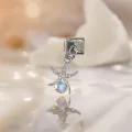 Sallantılı Deniz Yıldızı Detaylı İtalyan Charm