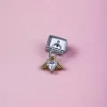 Sallantılı Harf Charm Ç Sarı Renk