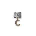 Sallantılı Harf Charm C Sarı Renk