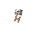Sallantılı Harf Charm H Sarı Renk