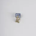Sallantılı Harf Charm K Sarı Renk