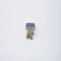 Sallantılı Harf Charm K Sarı Renk