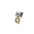 Sallantılı Harf Charm Q Sarı Renk