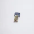 Sallantılı Harf Charm R Harfi Sarı Renk