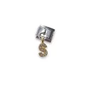 Sallantılı Harf Charm S Sarı Renk