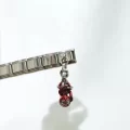 Sallantılı Kırmızı Desenli İtalyan Charm