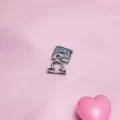 Sallantılı Terazi Burcu Charm Gümüş Renk