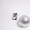Sallantılı Yengeç Burcu Charm Gümüş Renk