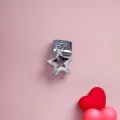 Sallantılı Yıldız Charm Gümüş Renk