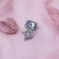 Sallantılı Zirkon Taşlı Yıldız Charm