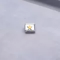Sarı Yıldız Detaylı Charm