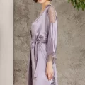 LUX Şık Saten Altılı Gelin İç Giyim Seti