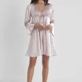 LUX Şık Saten Altılı Gelin Çeyiz Seti