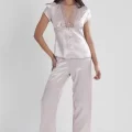 LUX Şık Saten Altılı Gelin Çeyiz Seti
