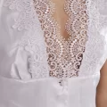 LUX Şık Saten Altılı Gelin Çeyiz Seti Viola