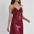 Kaliteli Şık Saten Gelin Çeyiz Seti - Bordo