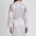 LUX Şık Saten Altılı Gelin Çeyiz Seti Viola