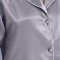 Kaliteli Şık Saten Biyeli Kadın Pijama Takımı