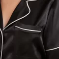 Kaliteli Şık Siyah Kadın Pijama Takımı