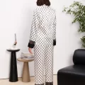 Kaliteli Şık Siyah Kadın Pijama Takımı