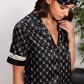 Kaliteli Şık Siyah Kadın Pijama Takımı