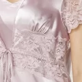 Kaliteli Şık Rose Renk Kadın Sabahlık Takımı