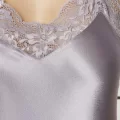 Kaliteli Şık Saten Dantelli Kadın Gecelik