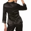 Kaliteli Şık Siyah Kadın Pijama Takımı