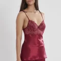 Babydoll Şort Takımı - Şık Bordo Renk