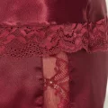 Kaliteli Şık Babydoll Gecelik - Bordo Renk
