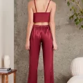 Kaliteli Şık Bordo Gelin Çeyiz Seti