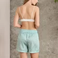 Kaliteli Şık Kadın Crop Pijama Takımı