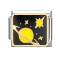 Satürn Desenli İtalyan Charm M1