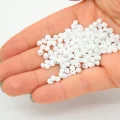 Small Drop Boncuk Mat Beyaz 25gr