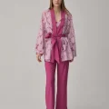 Sophie Şık Vegan Kadın Pijama Takımı Violet