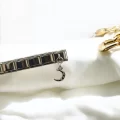 Taşlı Hilal Detaylı İtalyan Charm