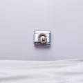 Zirkon Taşlı Harf Charm G