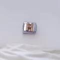 Zirkon Taşlı Harf Charm H