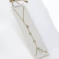 Zirkon Taşlı Şahmeran Gold Renk