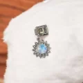 Zirkon Taşlı Sallantılı İtalyan Charm