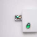 Zirkon Taşlı Yeşil Charm