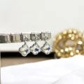Zirkon Taşlı Yonca İtalyan Charm