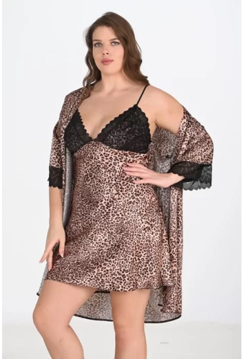 2li Leopar Sabahlık Takımı Bigsize 6203