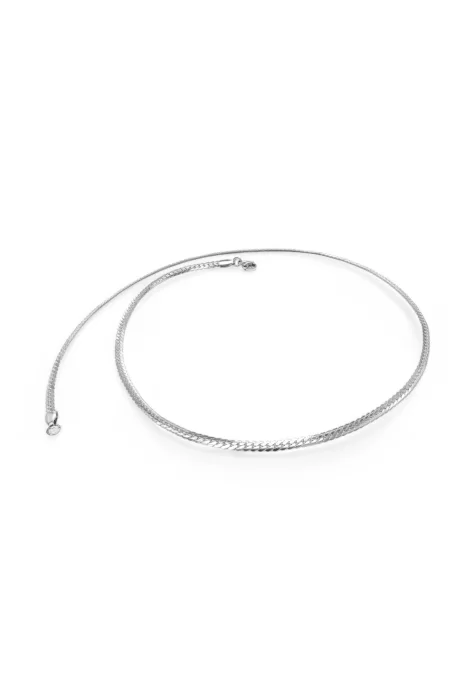 Balık Sırtı Çelik Kolye 0.8Mm