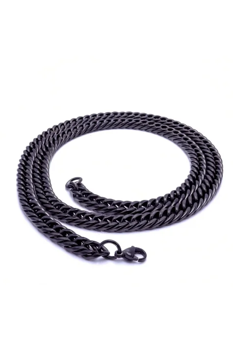 Balık Sırtı Erkek Çelik Kolye 1,6Mm X 4Mm